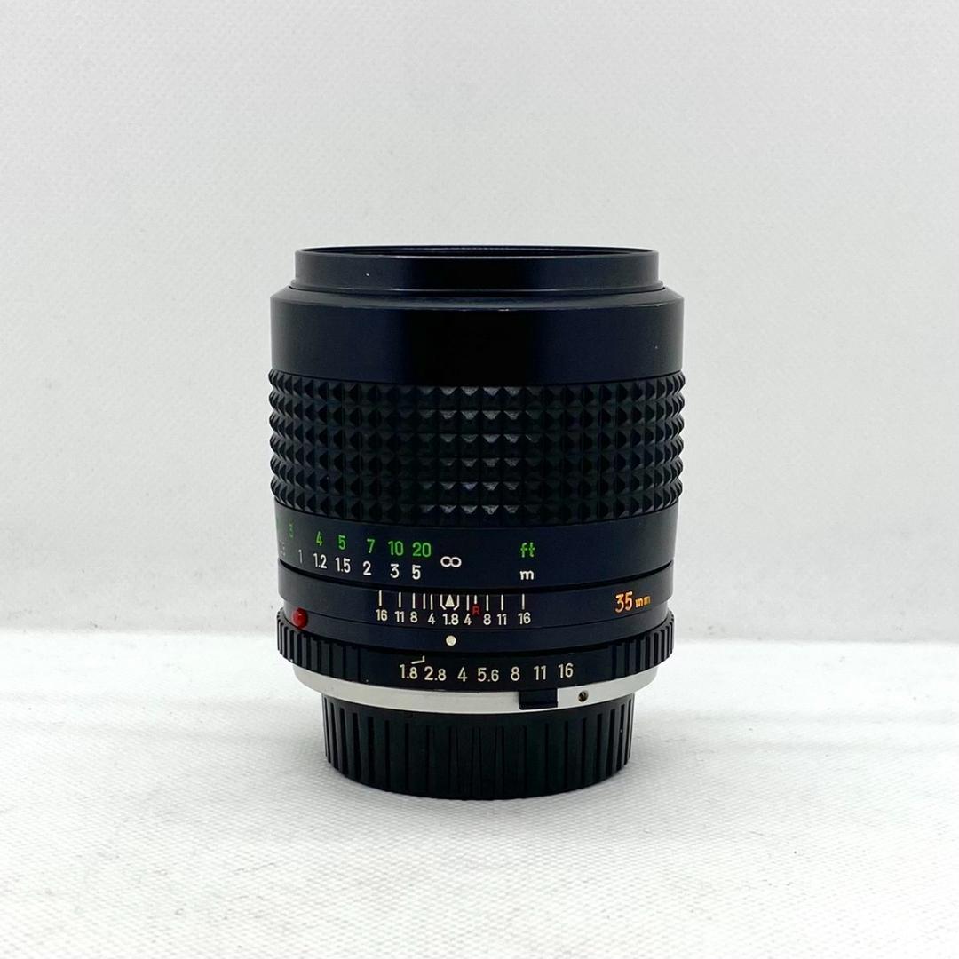 【C7038】MINOLTA MC ROKKOR HH 35mm 1.8 レンズ