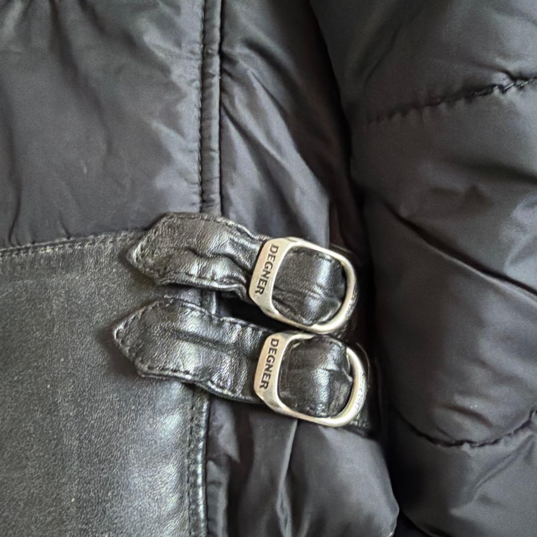 DEGNER ブラックレザージャケット