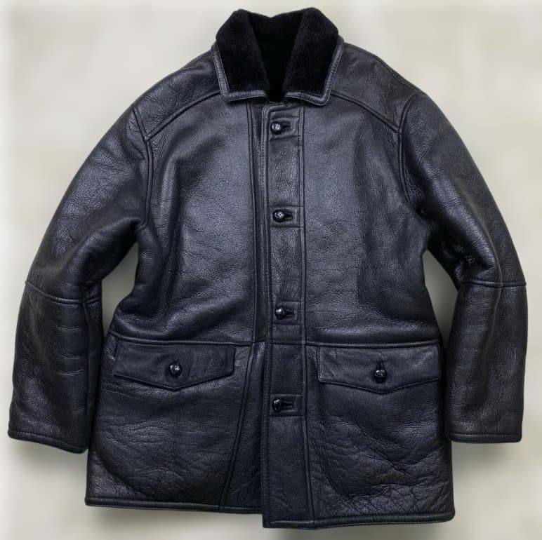 ムートンコート　Vallemosso　【羊革 Lサイズ 美麗】