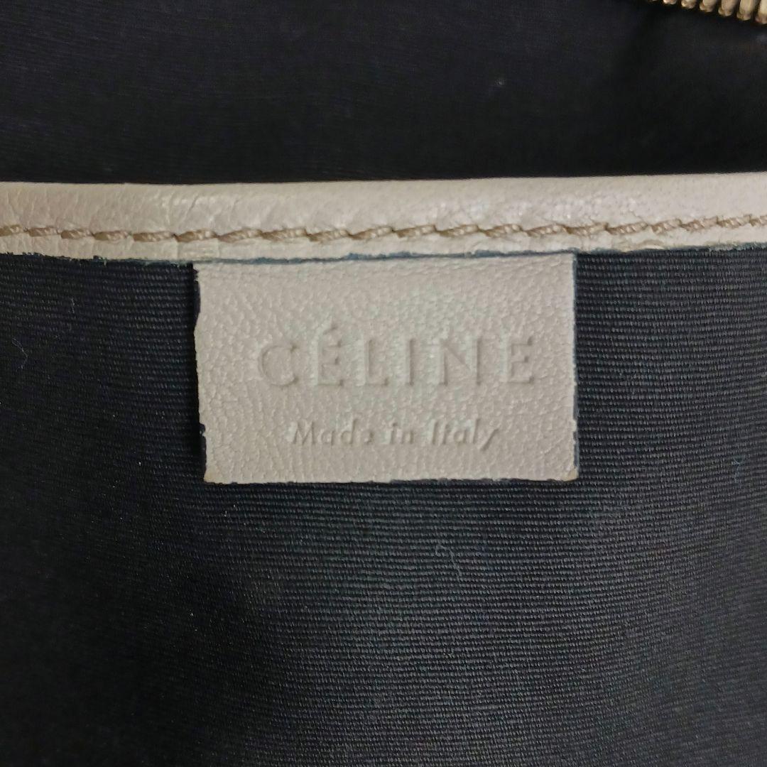 ✨良品✨セリーヌ　マリーヌ　スモールボストン ライトグレー