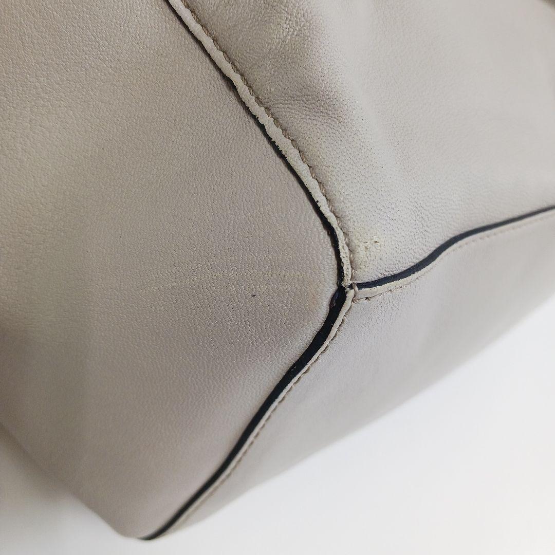 ✨良品✨セリーヌ　マリーヌ　スモールボストン ライトグレー