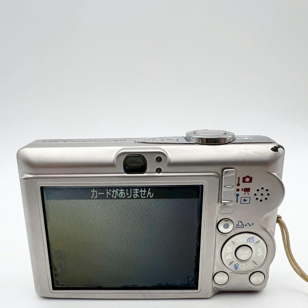 【現状品】Canon IXY DIGITAL 60 コンデジ 動作確認済