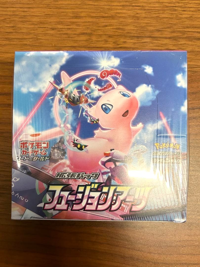 ポケモンカード フュージョンアーツ シュリンク付き