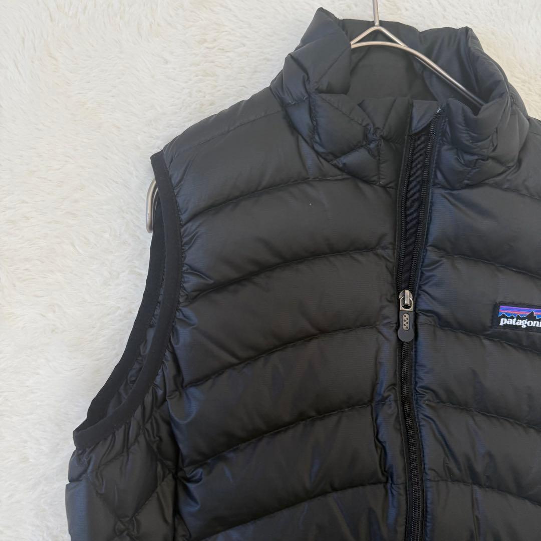 パタゴニア Patagonia ダウンベスト 軽量 洗える S ブラック 美品
