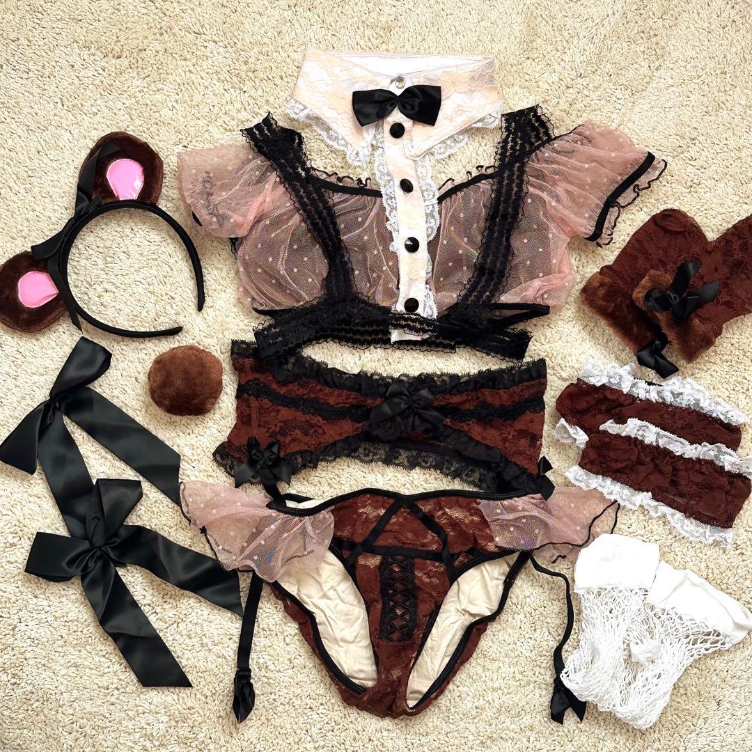 malymoon♡テディベア♡バレンタイン♡コスプレ♡希少