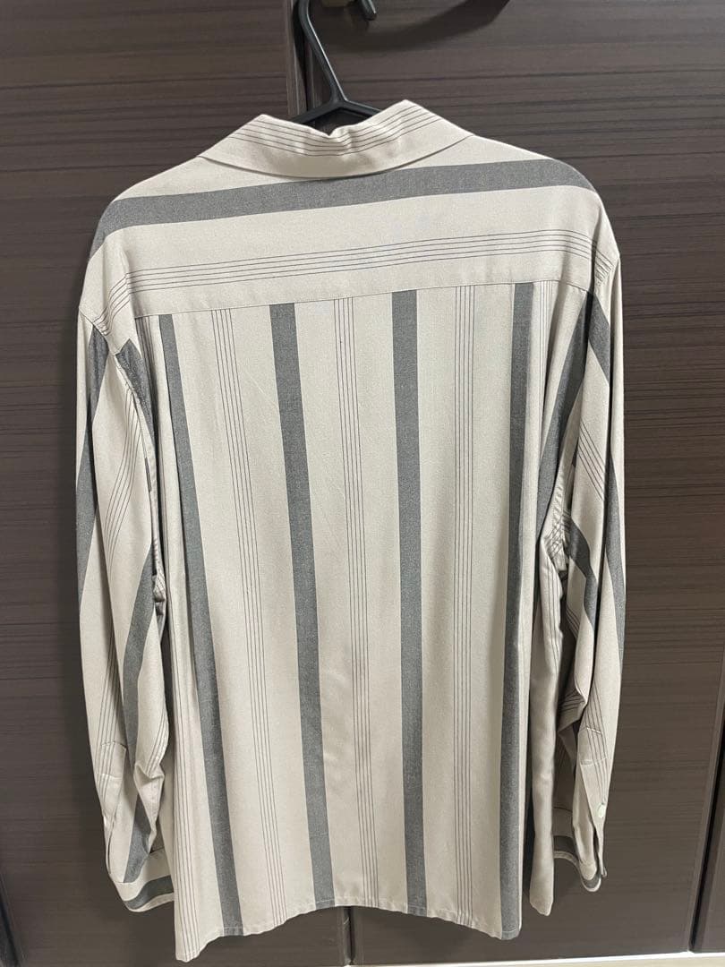 WACKO MARIA ストライプオープンカラーシャツ