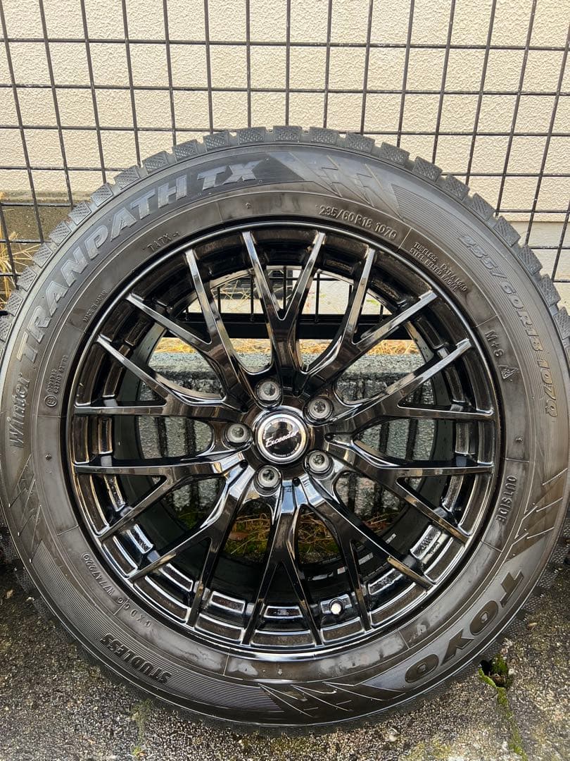 新型レクサスNX スタッドレスタイヤ4本セット