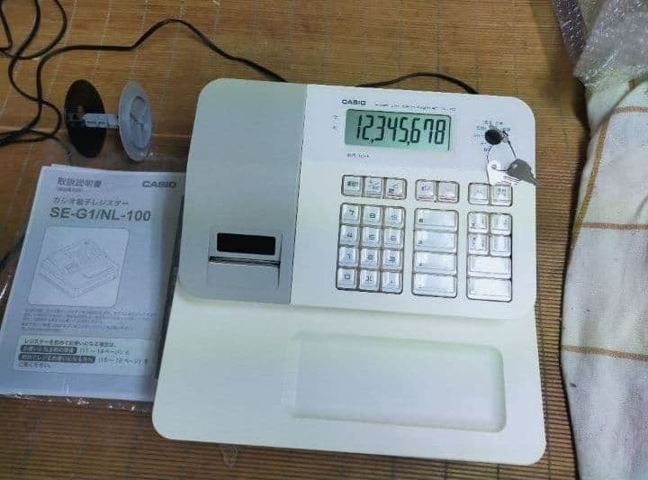カシオレジスター　SE-G1/NL100　人気機種　送料無料　190811