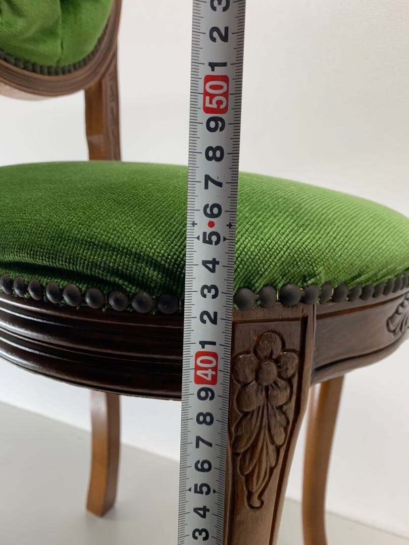 イタリア製 ロココ調 アンティークチェア ドールチェア ヴィンテージ 猫足