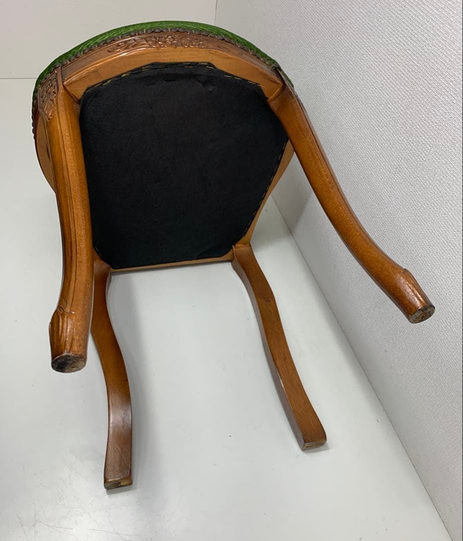 イタリア製 ロココ調 アンティークチェア ドールチェア ヴィンテージ 猫足