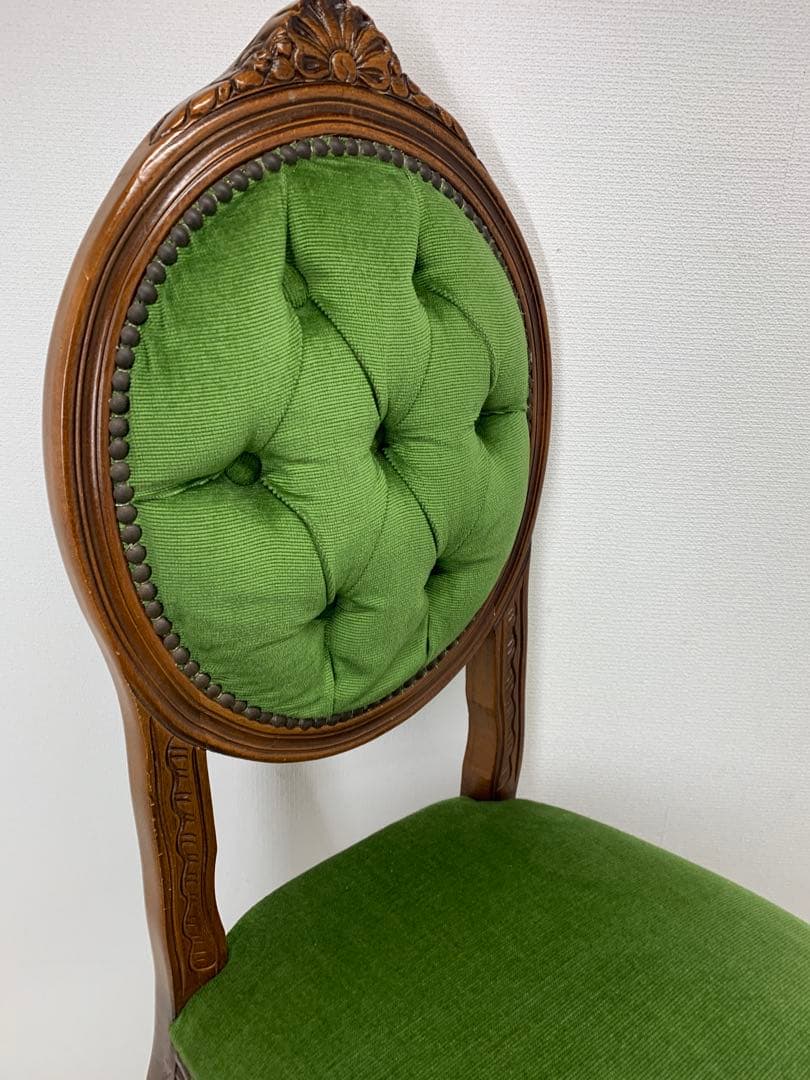 イタリア製 ロココ調 アンティークチェア ドールチェア ヴィンテージ 猫足