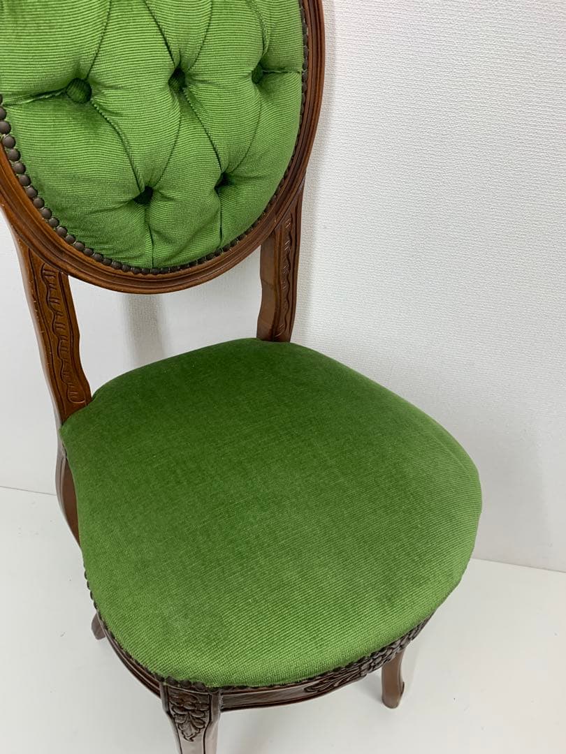 イタリア製 ロココ調 アンティークチェア ドールチェア ヴィンテージ 猫足