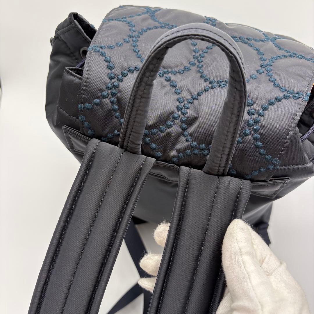 完売品 極美品　ポーター　ミナペルホネン リュックサック タンバリン ネイビー