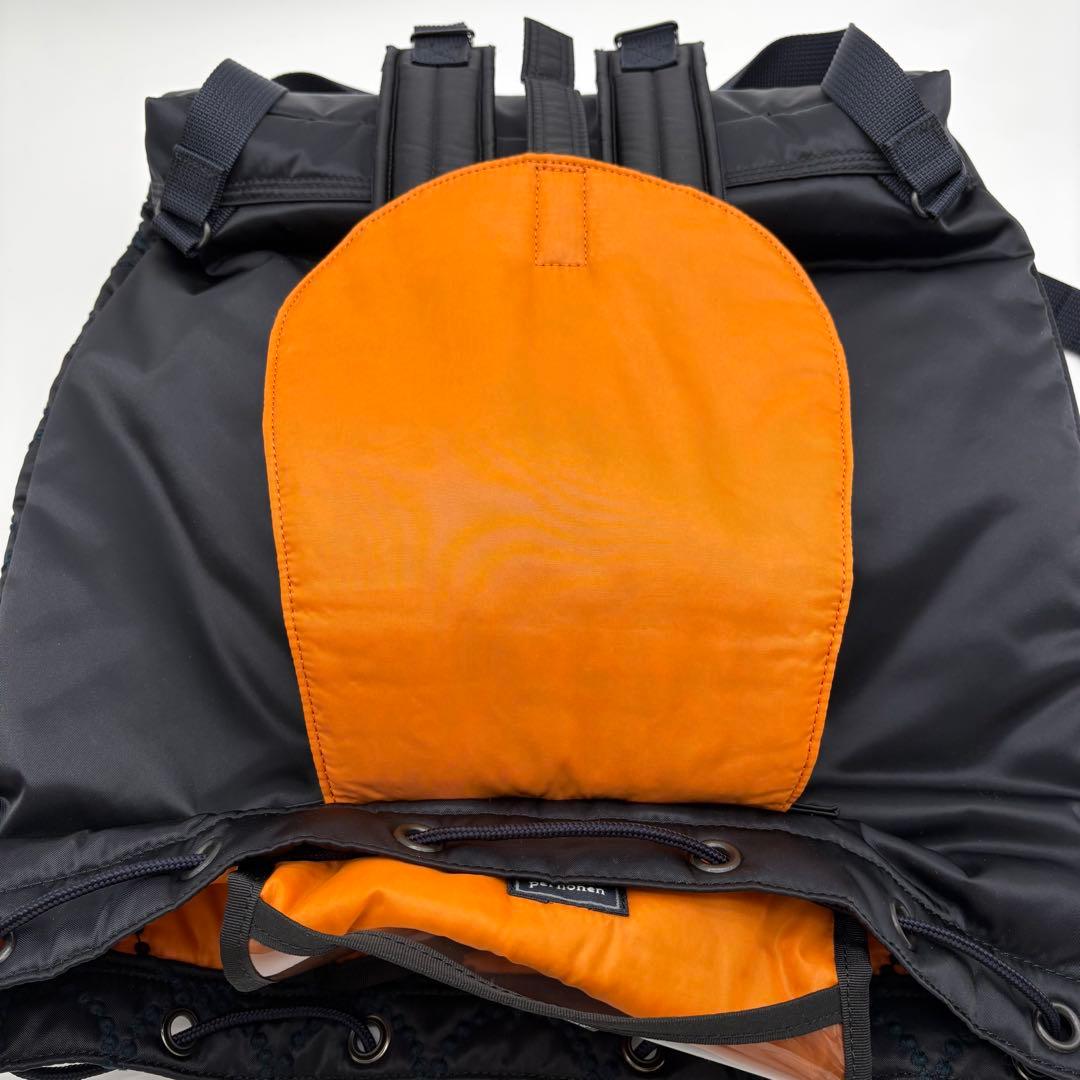 完売品 極美品　ポーター　ミナペルホネン リュックサック タンバリン ネイビー