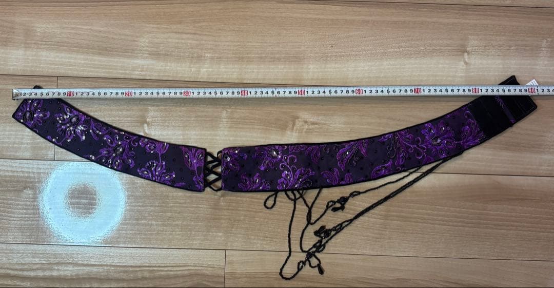 紫色 ベリーダンス セットアップ