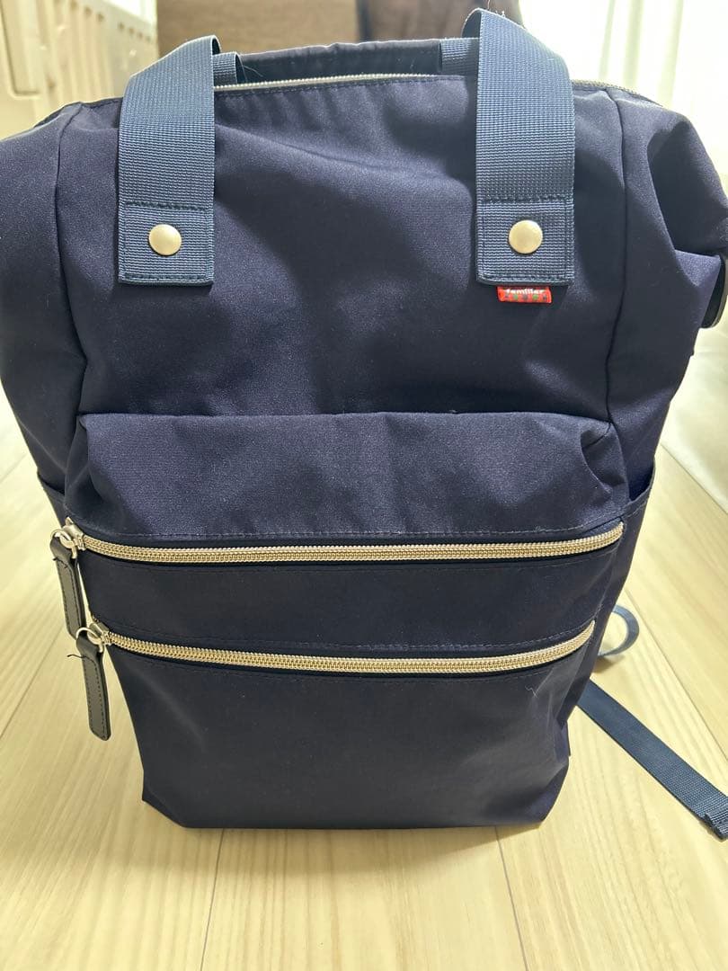 Familiar マザーズリュック　マザーズバッグ　ネイビー