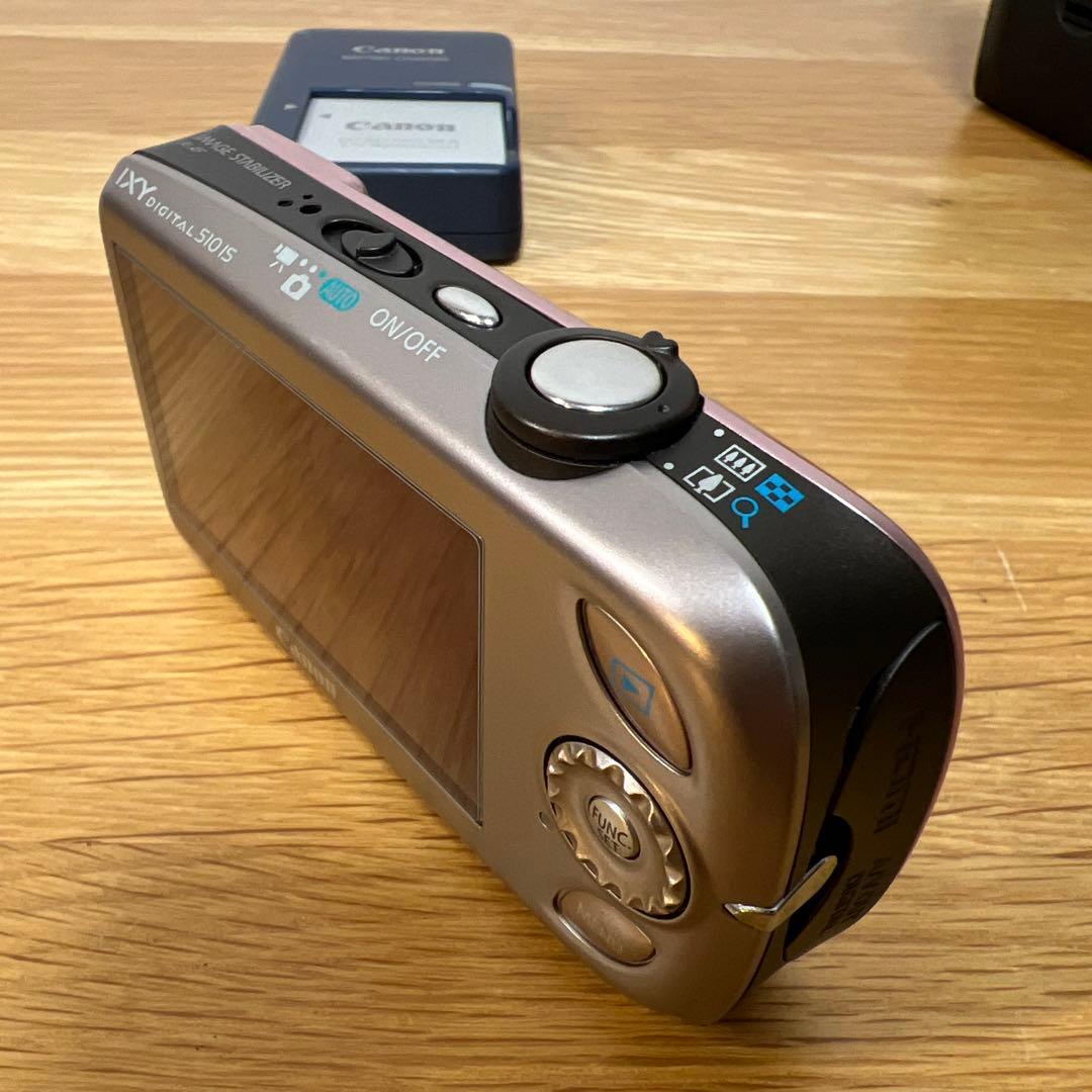Canon IXY DIGITAL 510IS ピンク