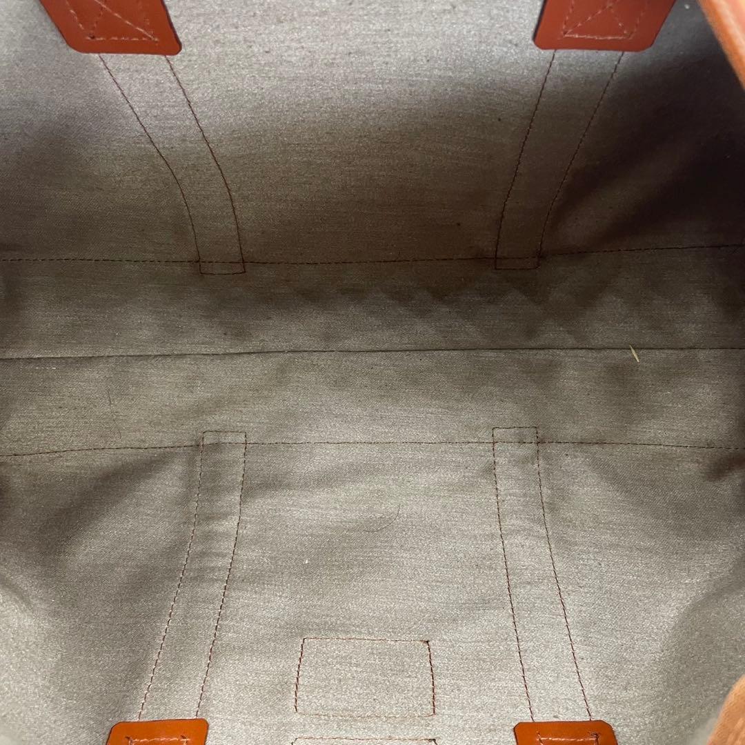 極美品　MCM ボストンバッグ　ヴィセトス柄　レザー　茶　ブラウン　大容量