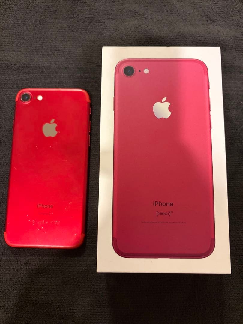 携帯電話本体 iPhone7 128GB RED