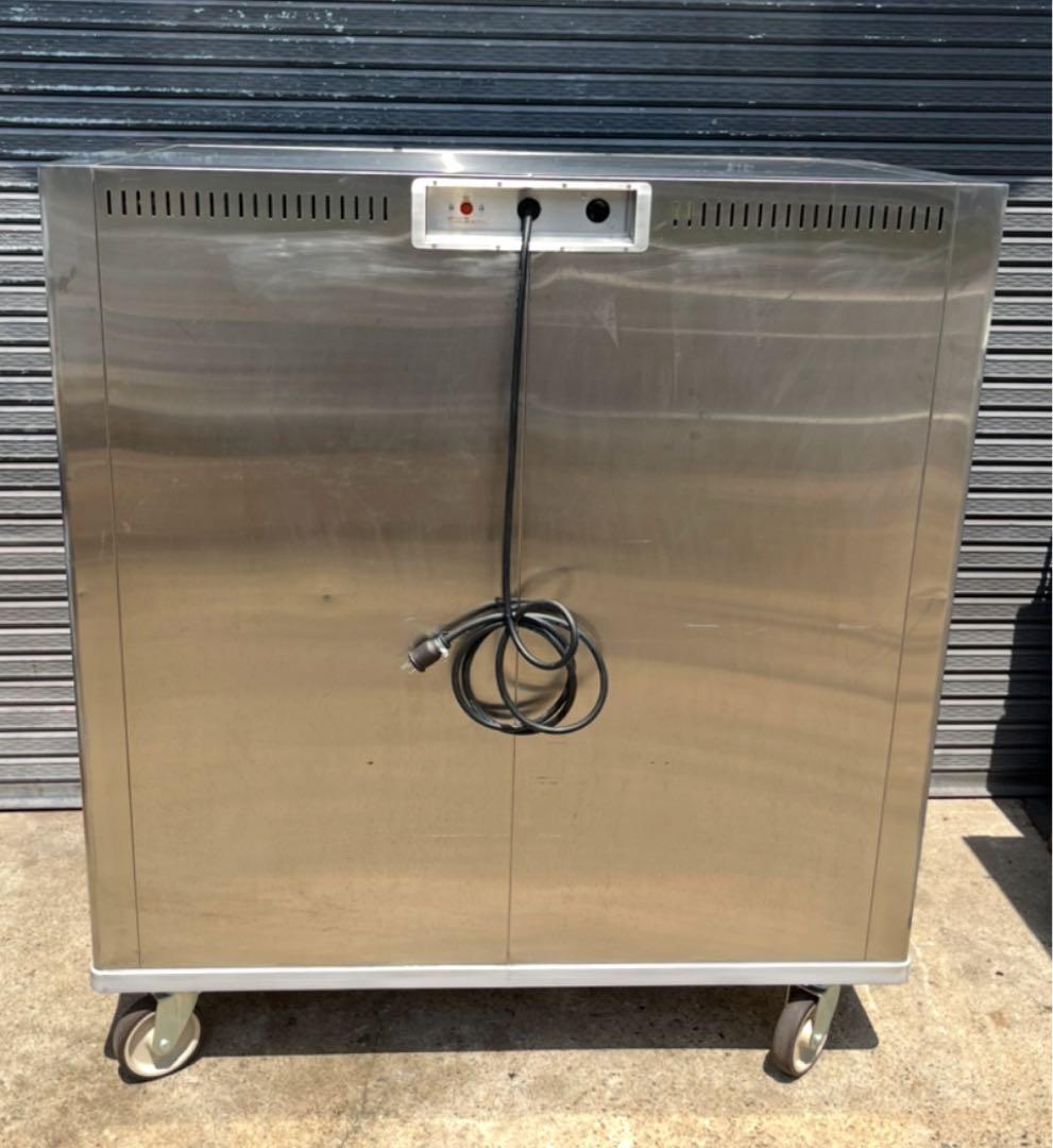 ニチワ 電気ホットワゴン HWNI-800GMP 100V 保温 配膳車 温蔵庫