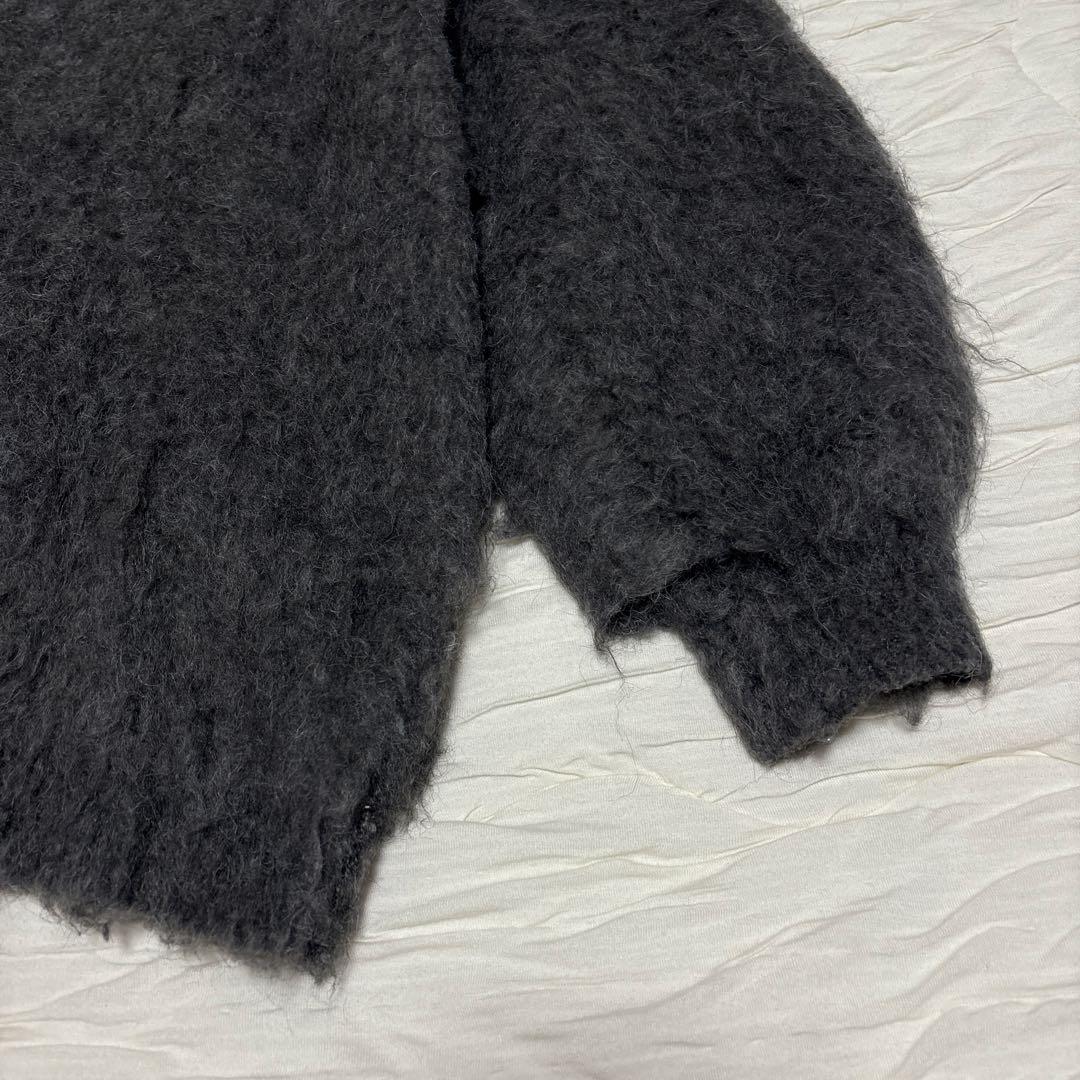 Darich グレー 長袖カーディガン　フラッフィーオーバープルオーバー