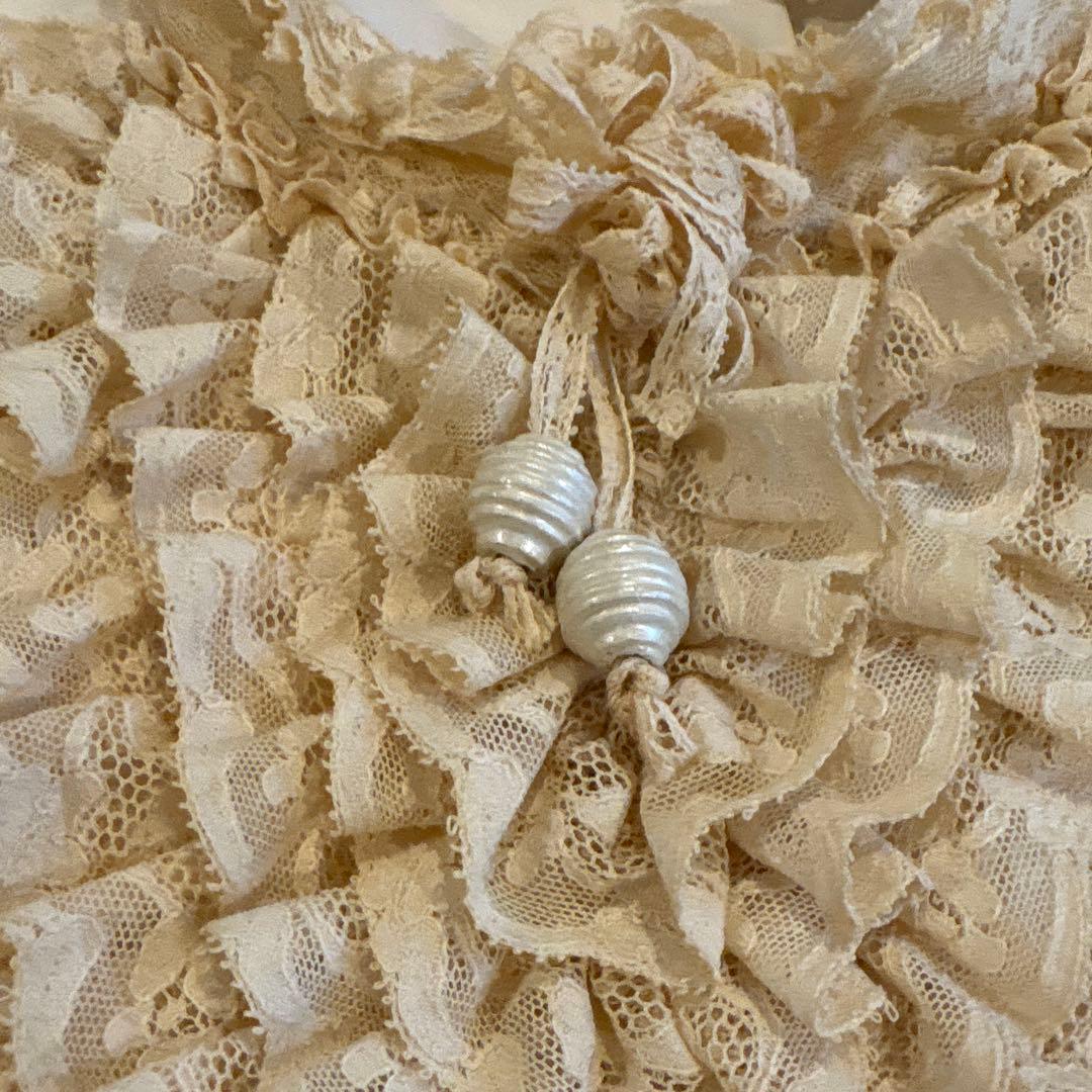 アンティーク♡アンティークレースの付け襟　フランスアンティーク