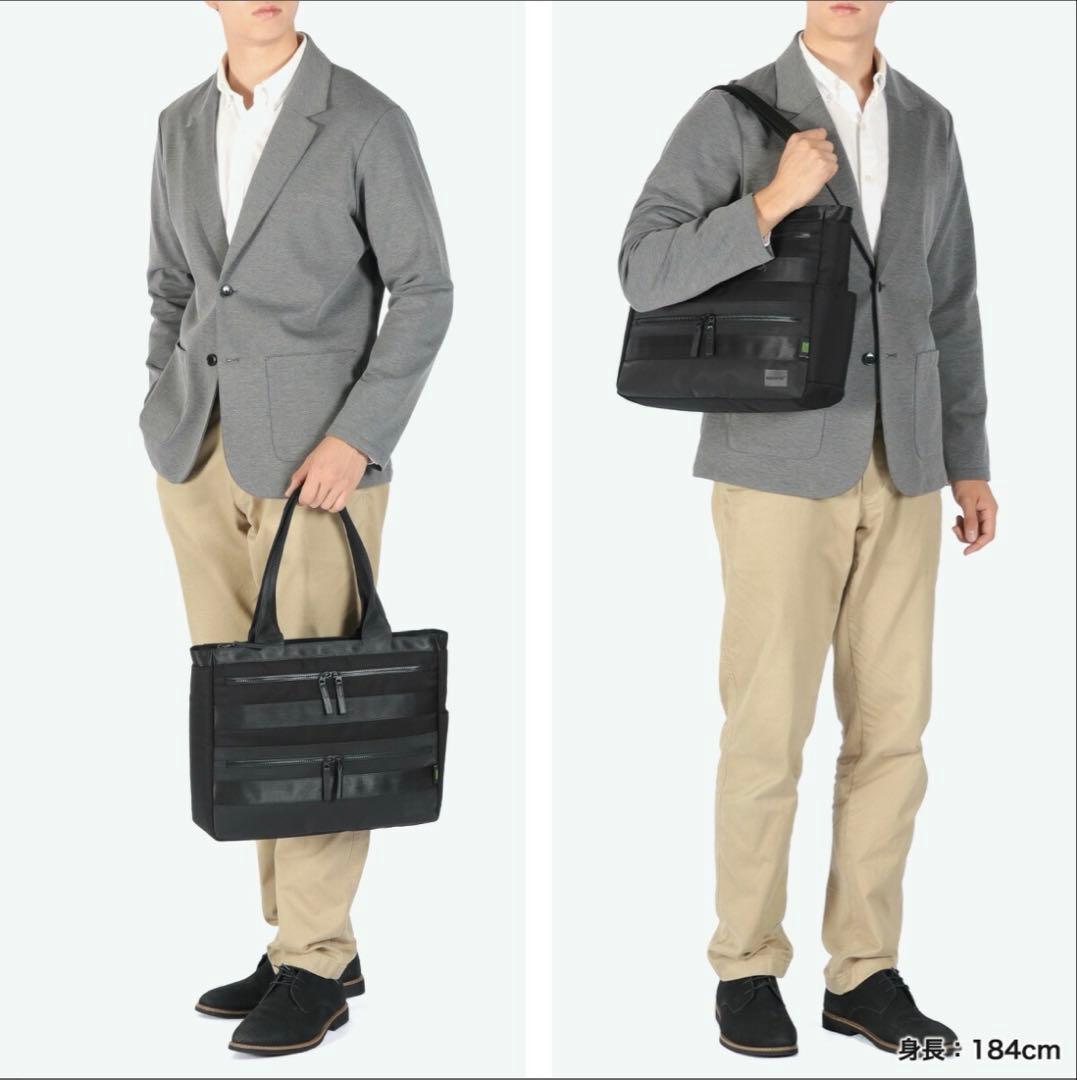 BERMAS ブラック トートバッグ