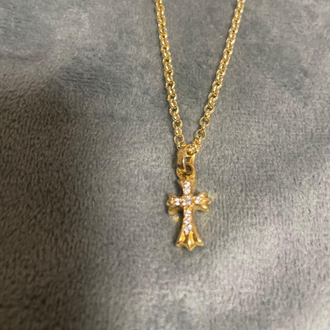 クロムハーツ ベビーファットチャーム、ドッグタグ2点セット