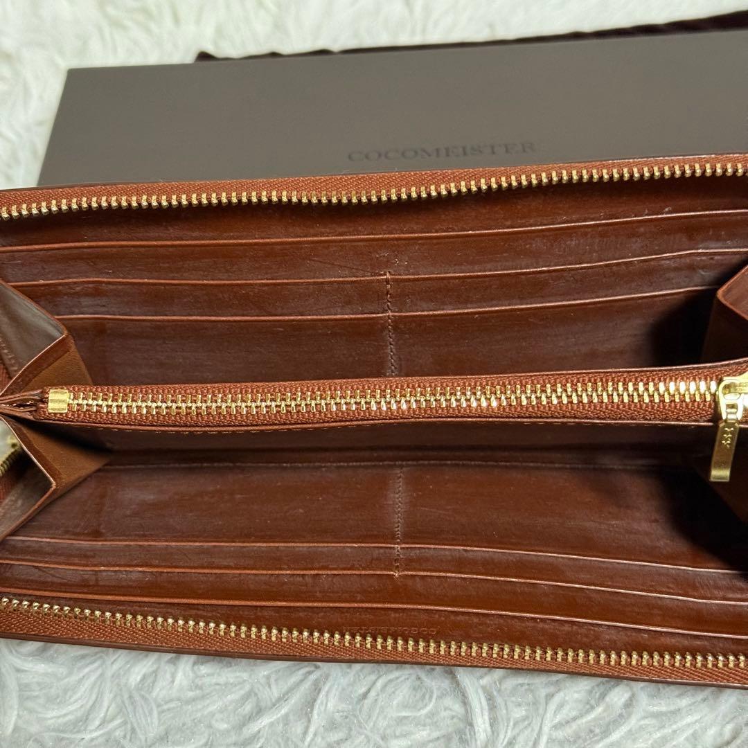 ⭐️未使級⭐️ココマイスター　ブライダルレザー　ラウンドファスナー　長財布