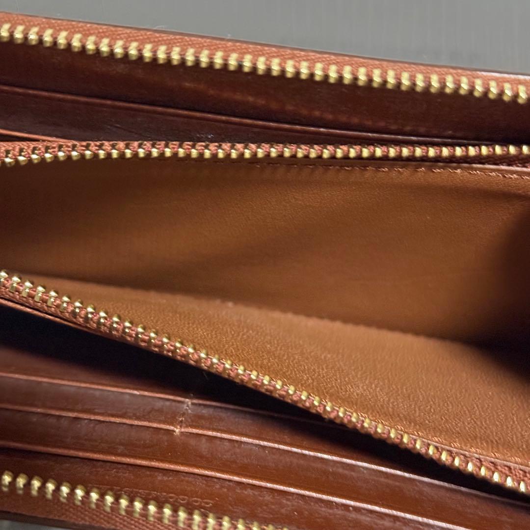 ⭐️未使級⭐️ココマイスター　ブライダルレザー　ラウンドファスナー　長財布