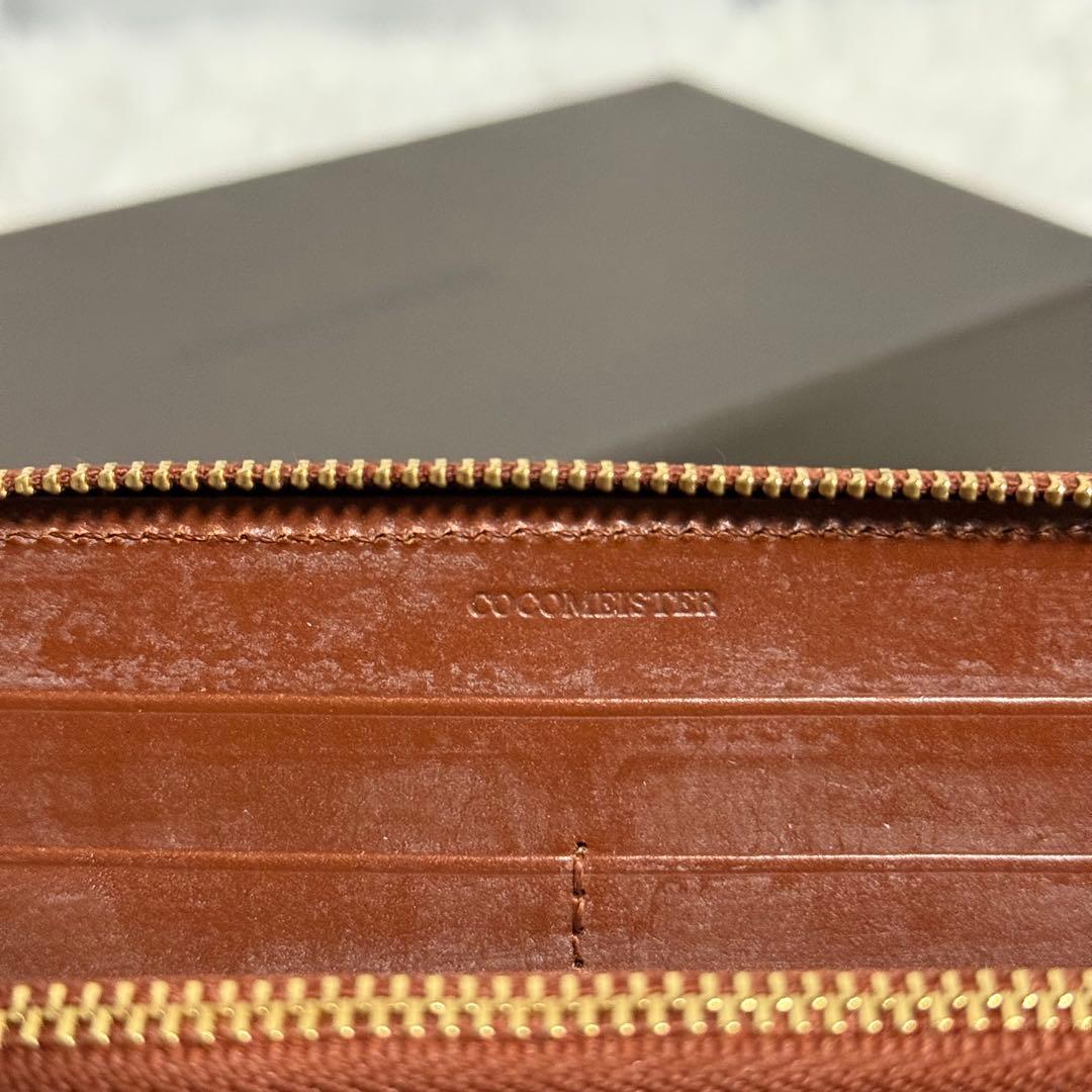 ⭐️未使級⭐️ココマイスター　ブライダルレザー　ラウンドファスナー　長財布