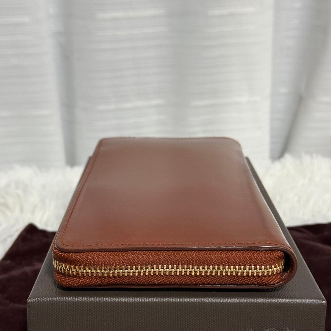 ⭐️未使級⭐️ココマイスター　ブライダルレザー　ラウンドファスナー　長財布