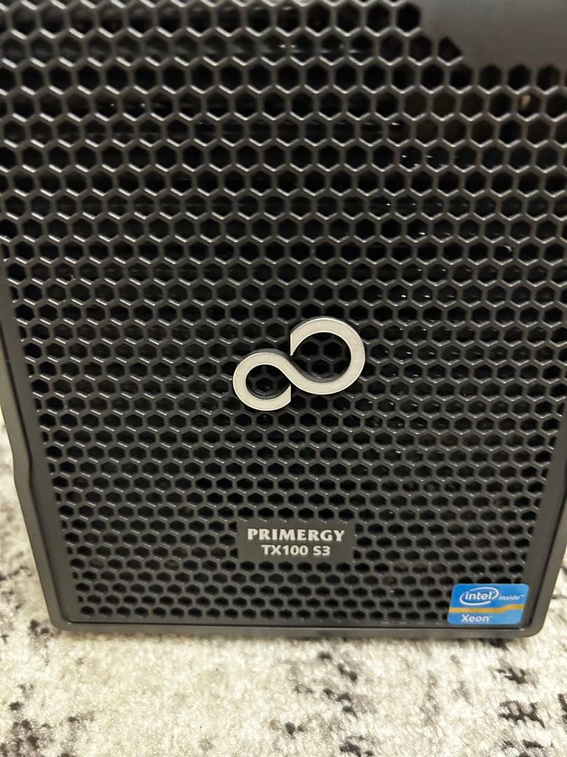 Fujitsu PRIMERGY TX100 S3 サーバー 4TB