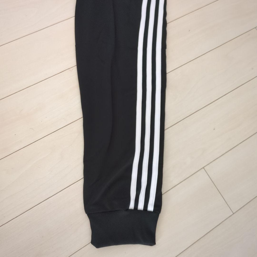 【新品タグ付・稀少品サイズ5XO】adidas ブラック ジャージ上下セット