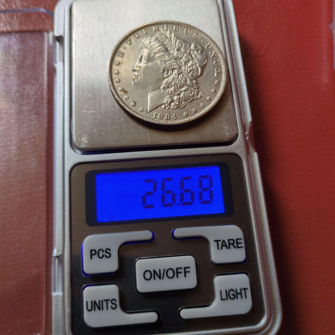 モルガンダラー 1ドル 銀貨 oミント1884