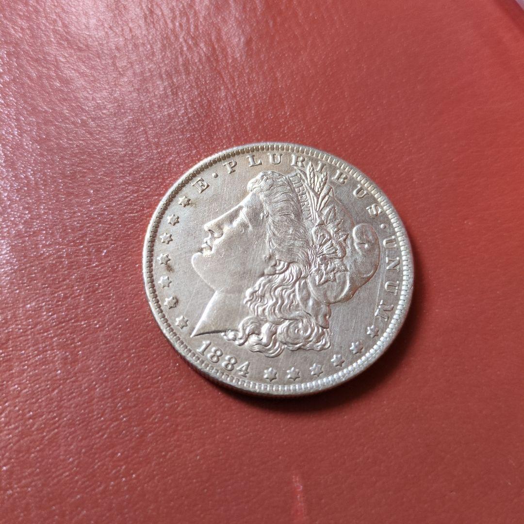 モルガンダラー 1ドル 銀貨 oミント1884