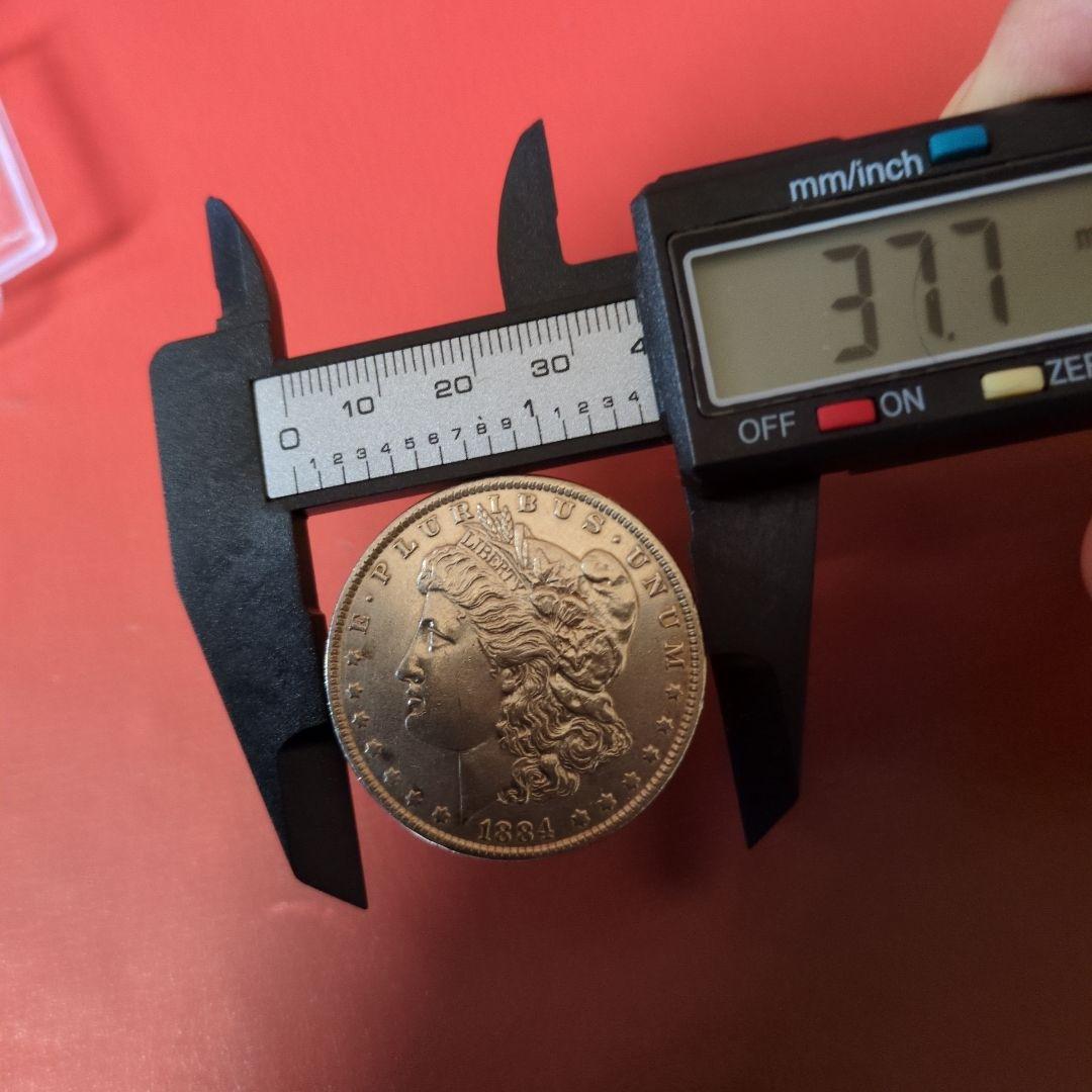 モルガンダラー 1ドル 銀貨 oミント1884