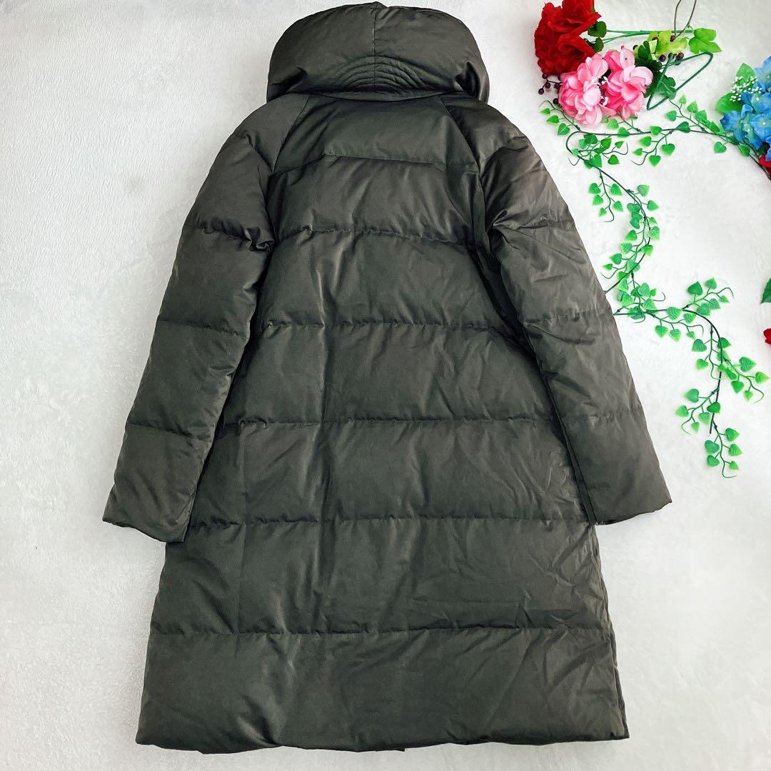 セオリーリュクス★ショールカラー ダウンコート ピーチツイル トグルボタン