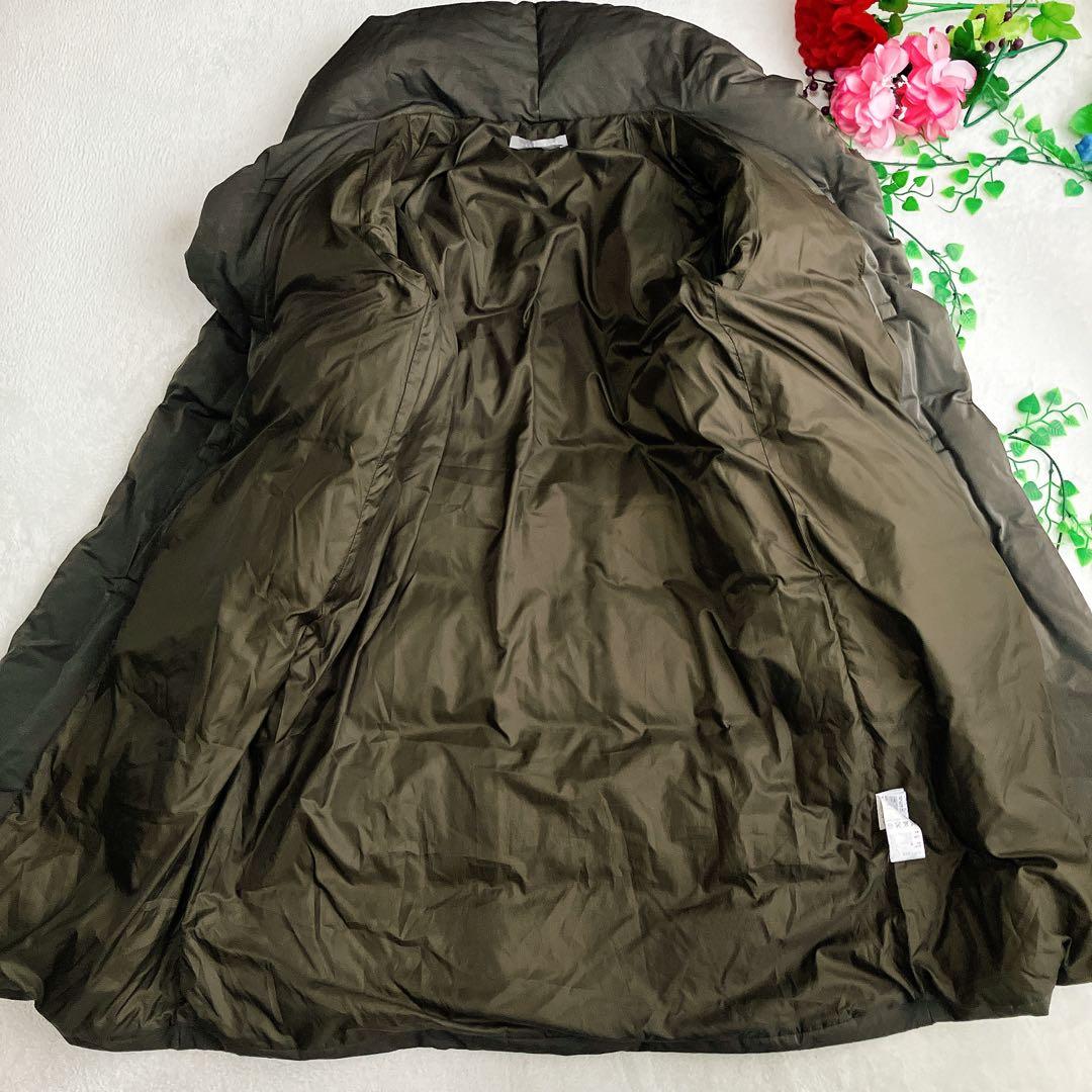 セオリーリュクス★ショールカラー ダウンコート ピーチツイル トグルボタン