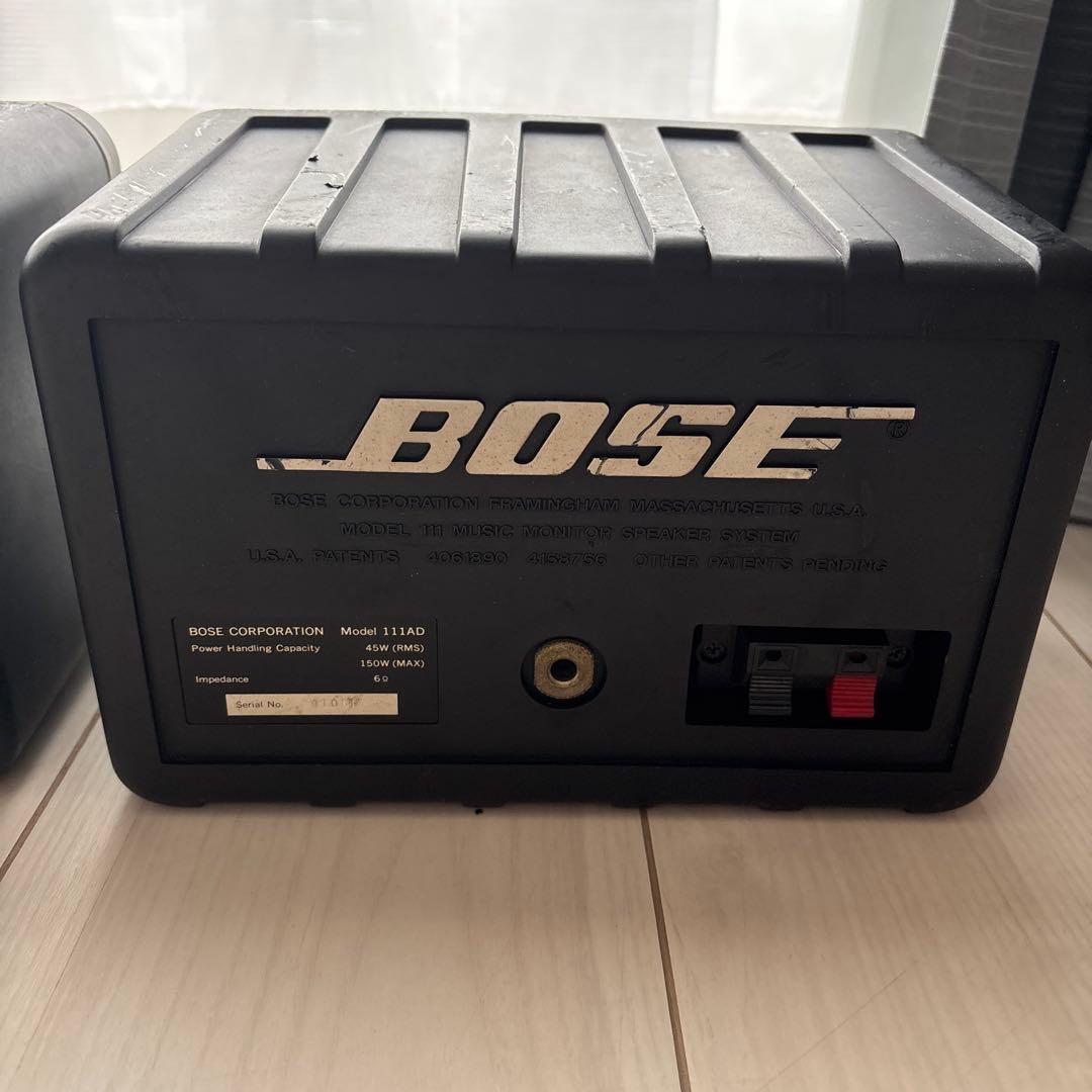 BOSE スピーカー 2個セット　中古　111AD