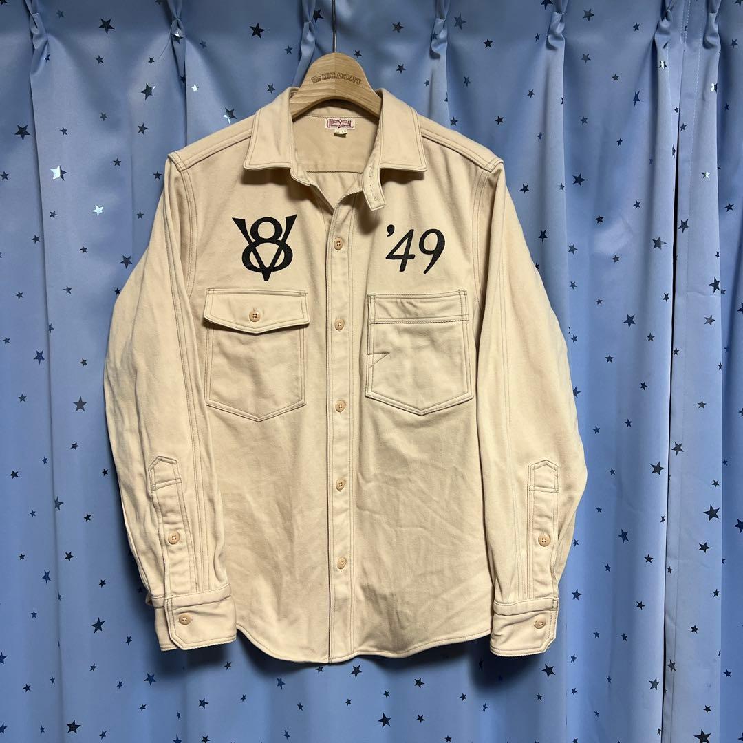 フリーホイーラーズ　長袖シャツ　ジェムサ　ベージュ　サイズ16