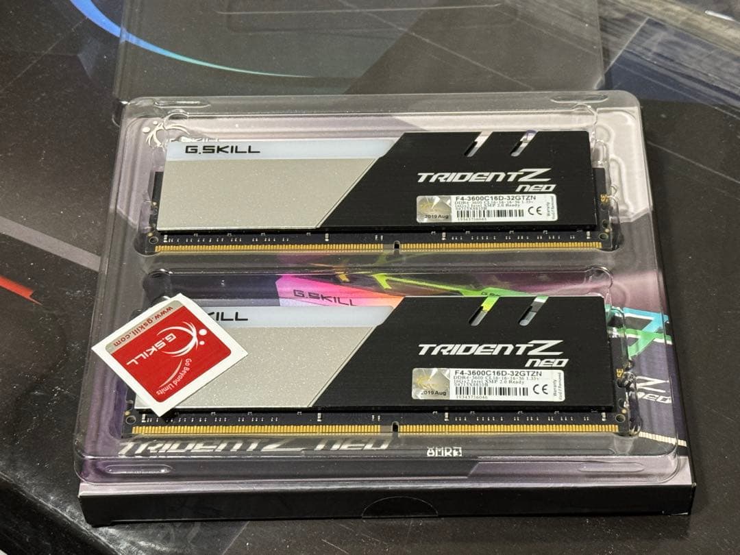 G.SKILL TRIDENT Z NEO DDR4 32GB （16GB×2）