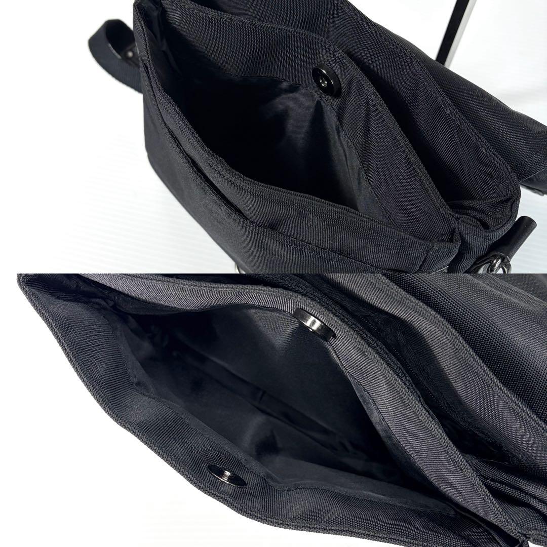 Masaki Matsushima ショルダーバッグ ブラック 黒 拡張可