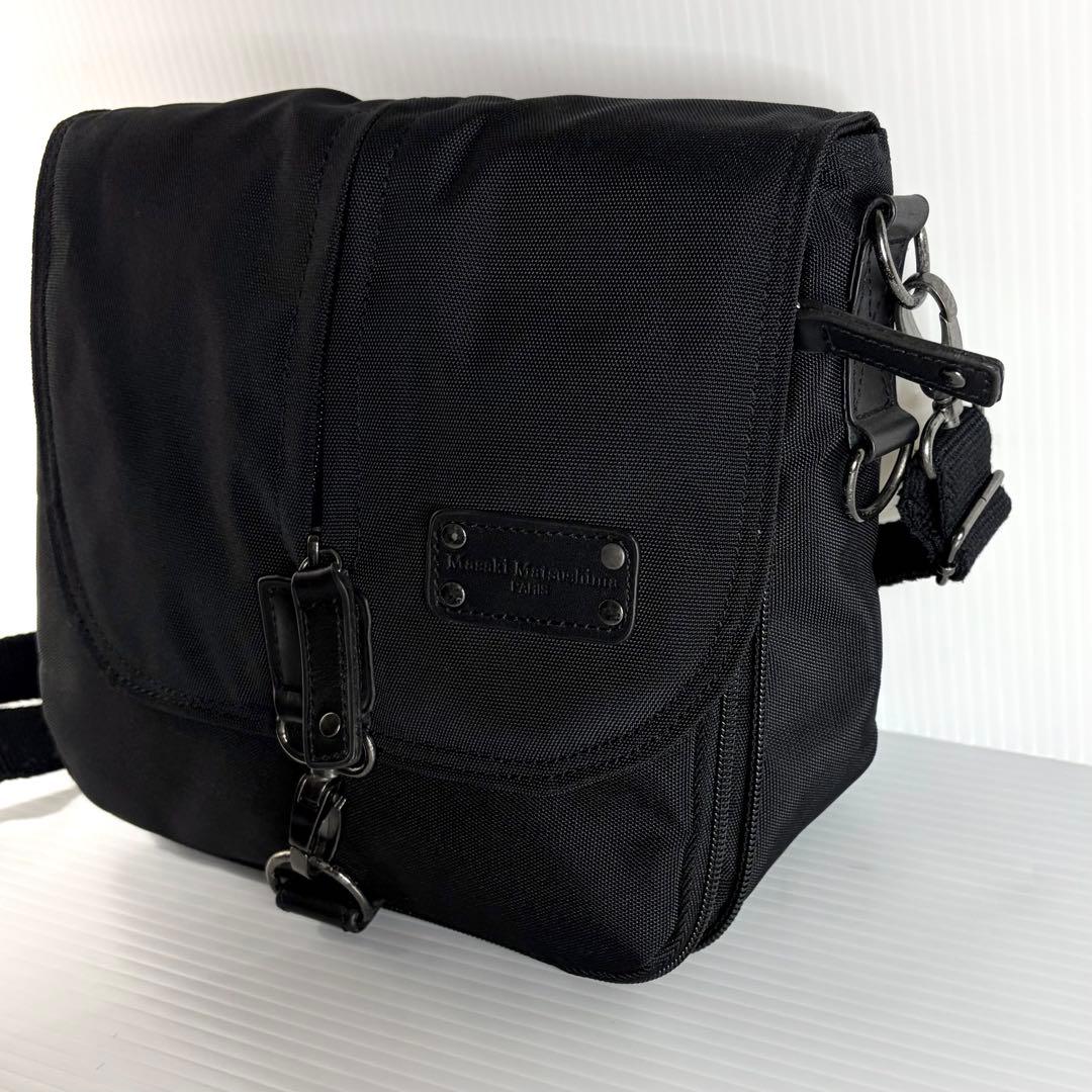 Masaki Matsushima ショルダーバッグ ブラック 黒 拡張可