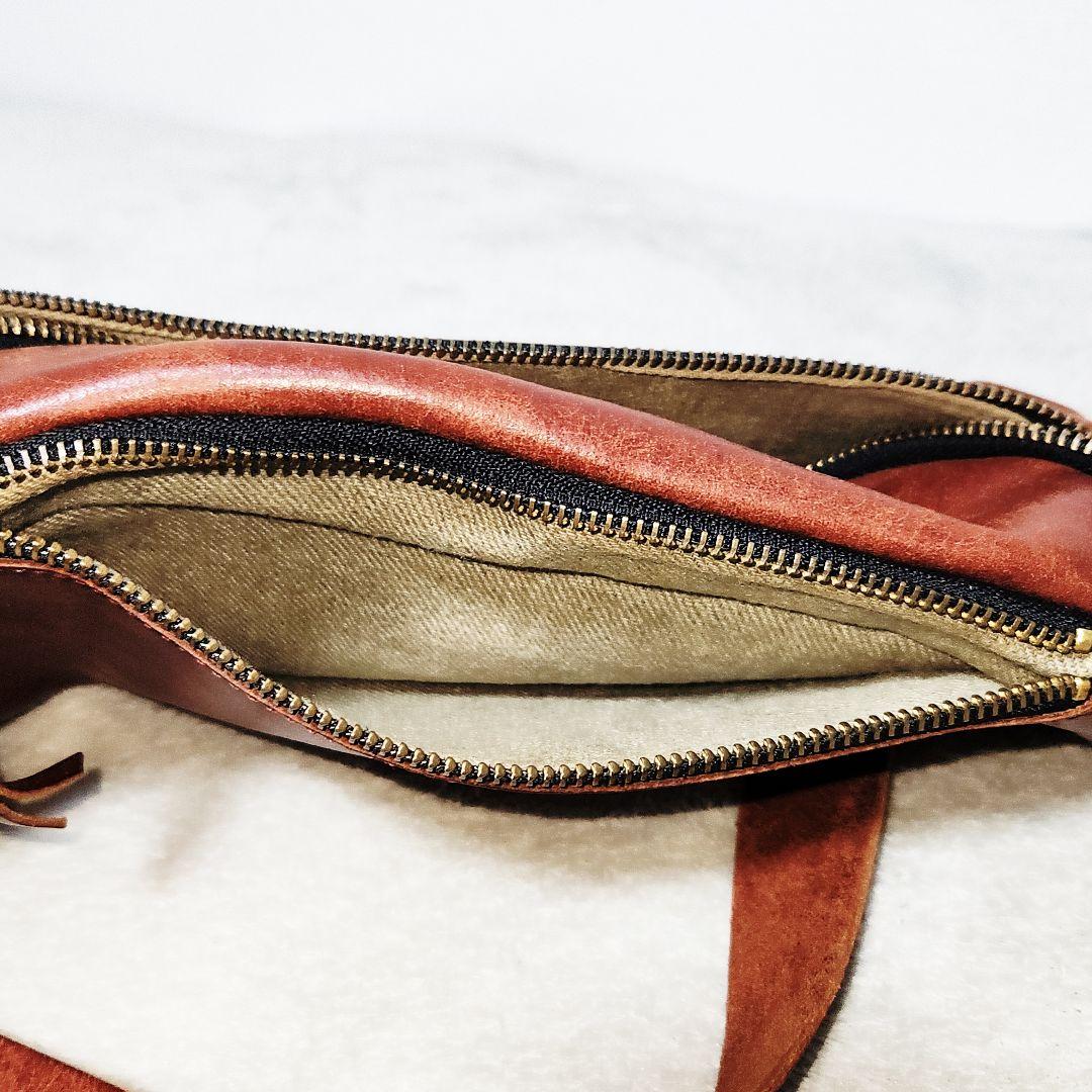 【美品】RYU レザー ボディバッグ 本革 生産終了品