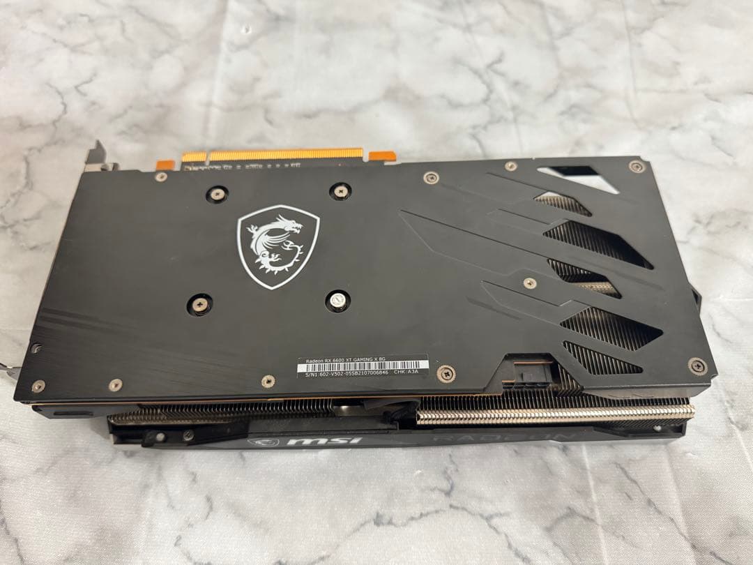 グラフィックボード・グラボ・ビデオカード MSI Radeon RX 6600 XT GAMING X 8G
