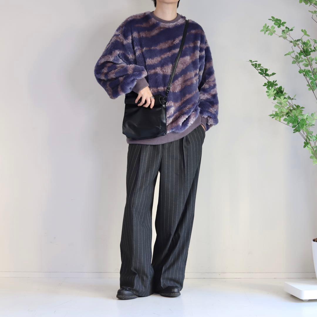 【美品】SHAREEF/シャリーフ/シャギーフリースプルオーバー【人気】