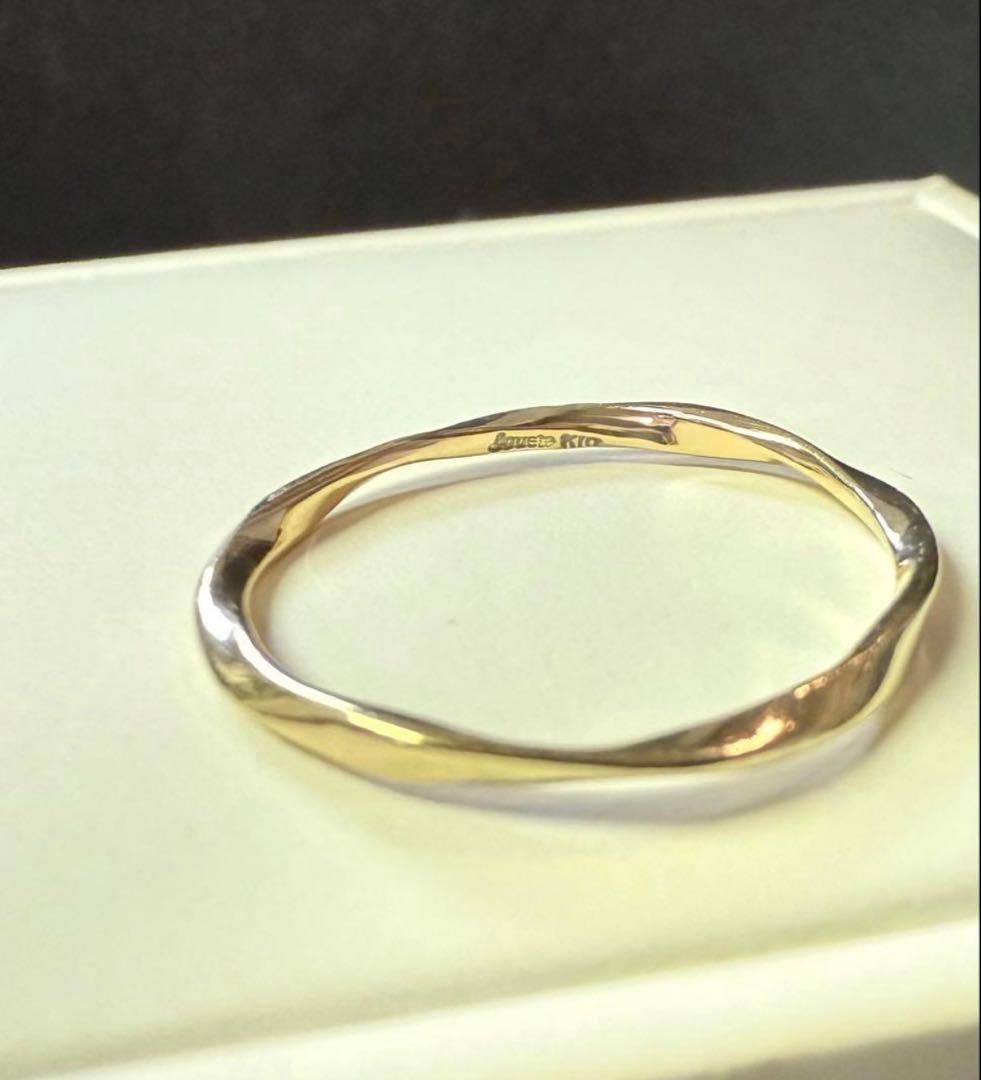 【Jouete】K10YG レイヤーツイストリング