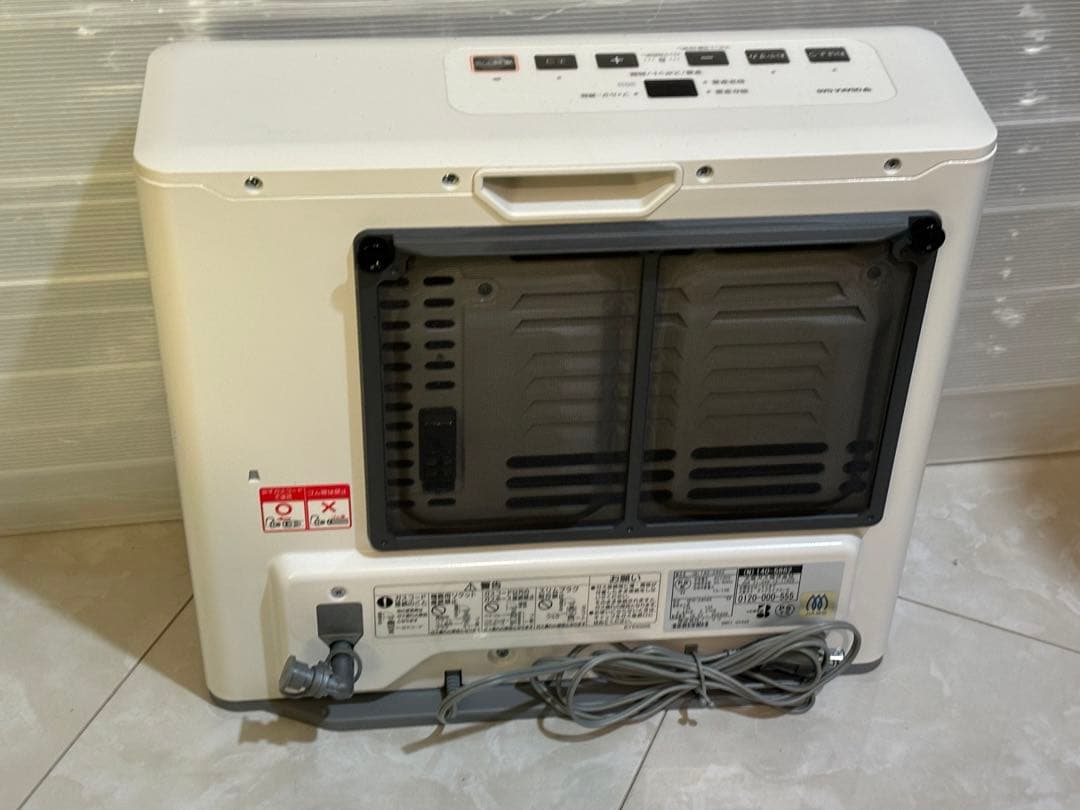 都市ガス用ガスストーブ