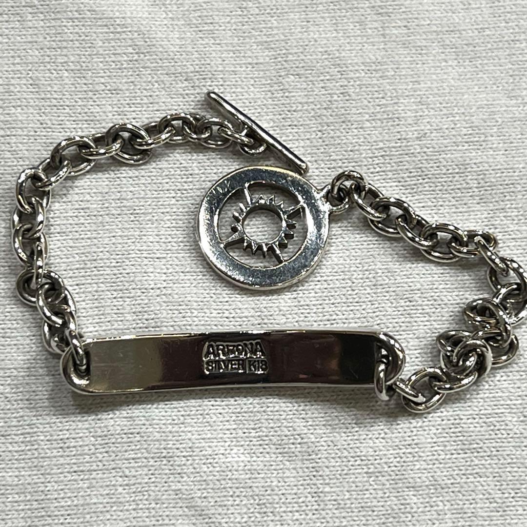 [定価4.3万] アリゾナフリーダム K18/SV925 太陽神 チェーンブレス